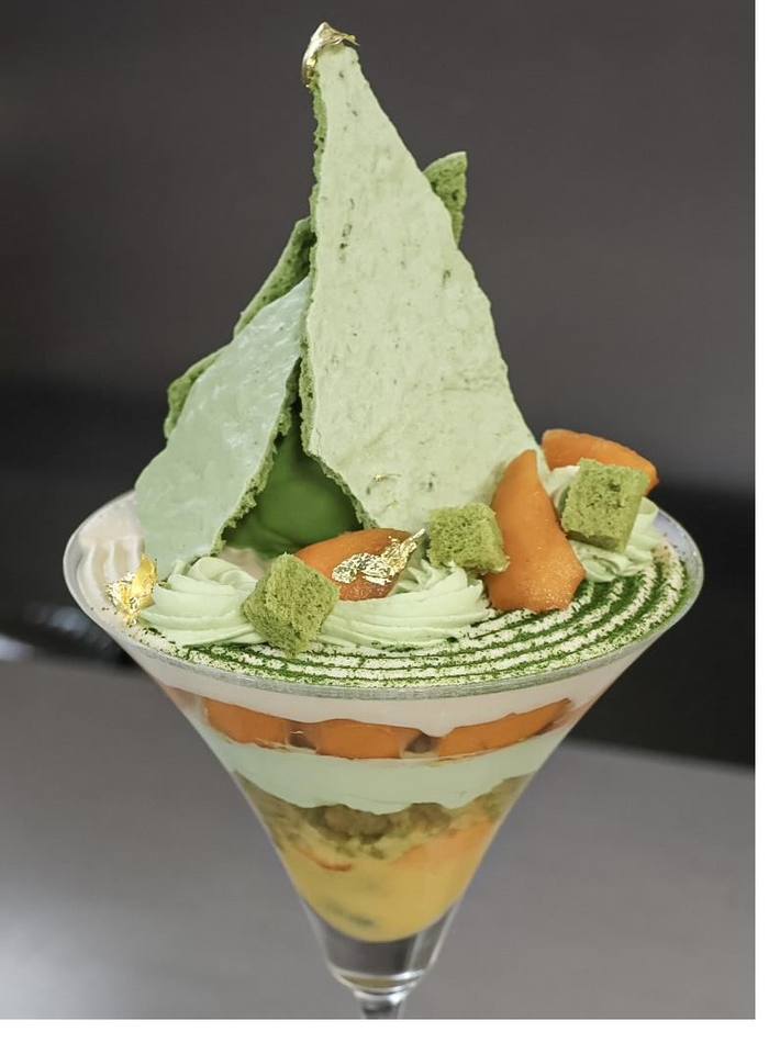 抹茶パフェ