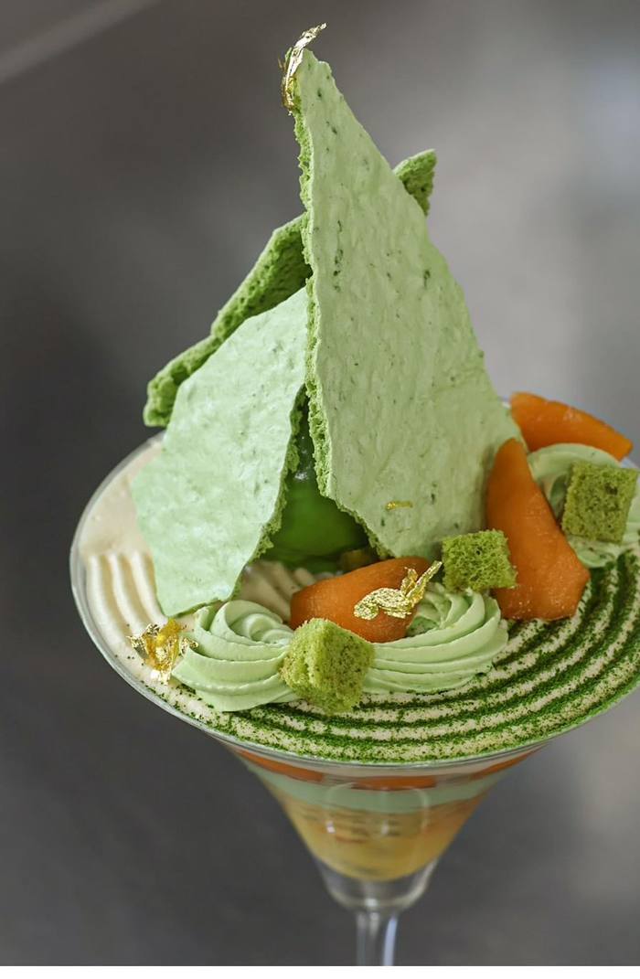 抹茶パフェ